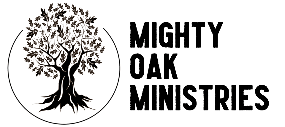 Logo for Mighty Oak Ministries MOM